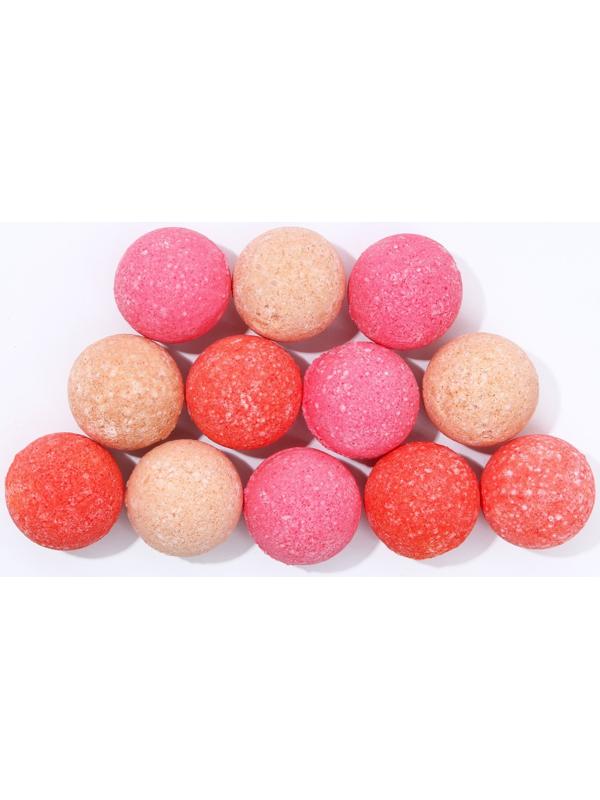 Набор бомбочек для ванны «Тепла и уюта!», 12 х 20 г, аромат имбирный пряник