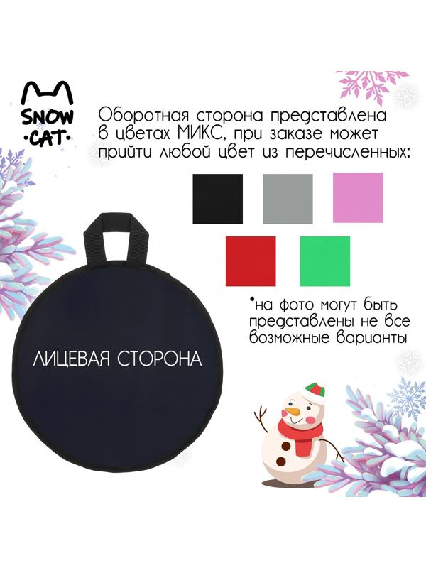 Ледянка эконом, d=30 см, толщина 1 см, цвет МИКС