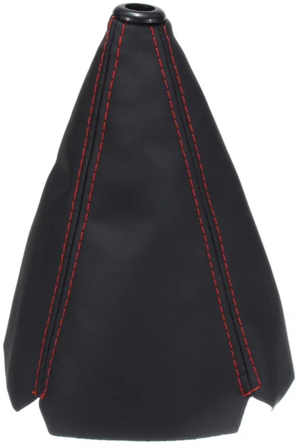 Кожух рычага КПП, кожа PU, универсальный, черный