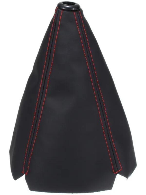 Кожух рычага КПП, кожа PU, универсальный, черный