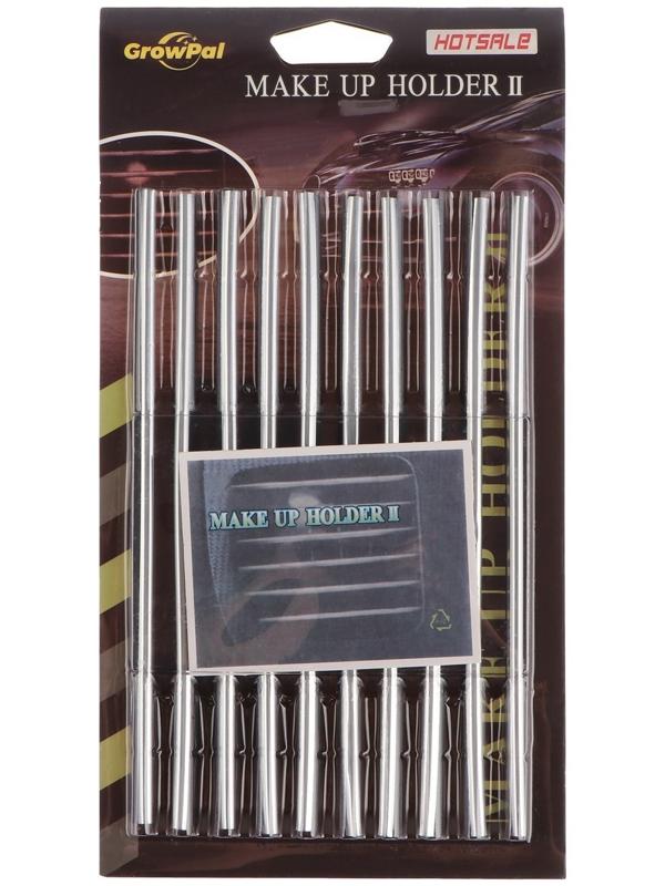 Накладки на дефлектор 19 см, хром, набор 10 шт