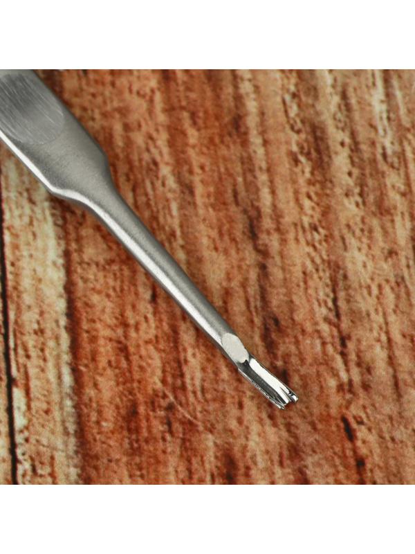 Инструмент для кожи, для снятия фасок и канавок, V-образный, 11,5 см