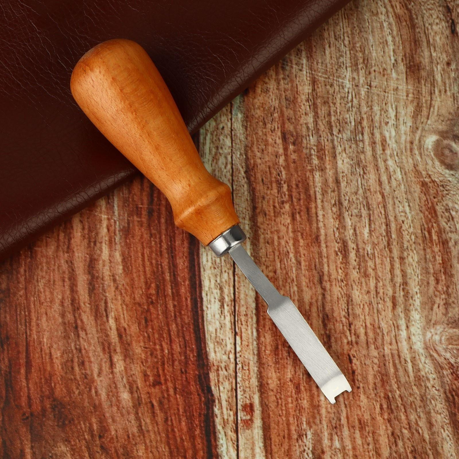 Бевеллер французского типа, для кожи, 15,4 см, отверстие 5,8 мм