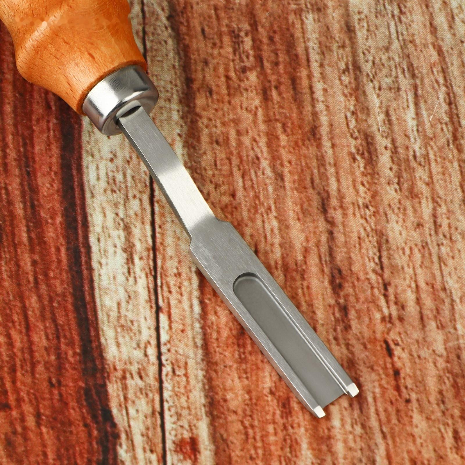 Бевеллер французского типа, для кожи, 15,4 см, отверстие 5,8 мм