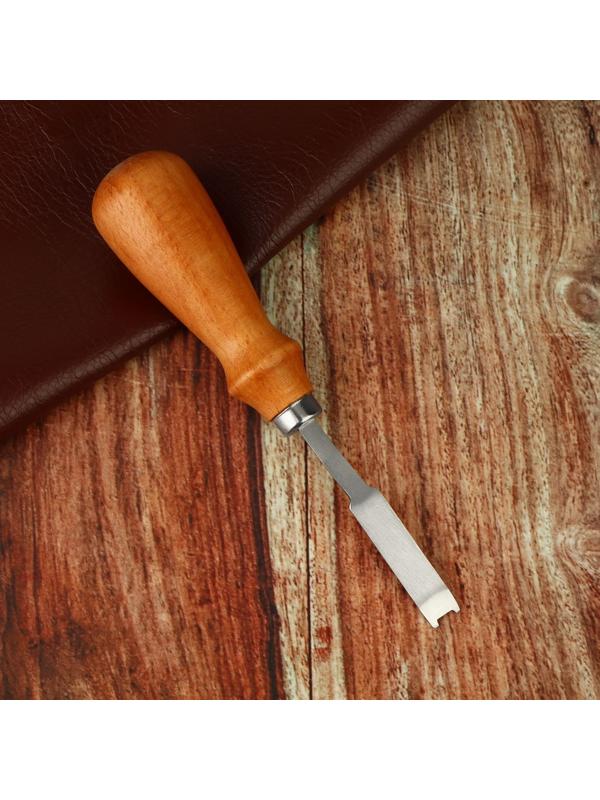 Бевеллер французского типа, для кожи, 15,4 см, отверстие 5,8 мм