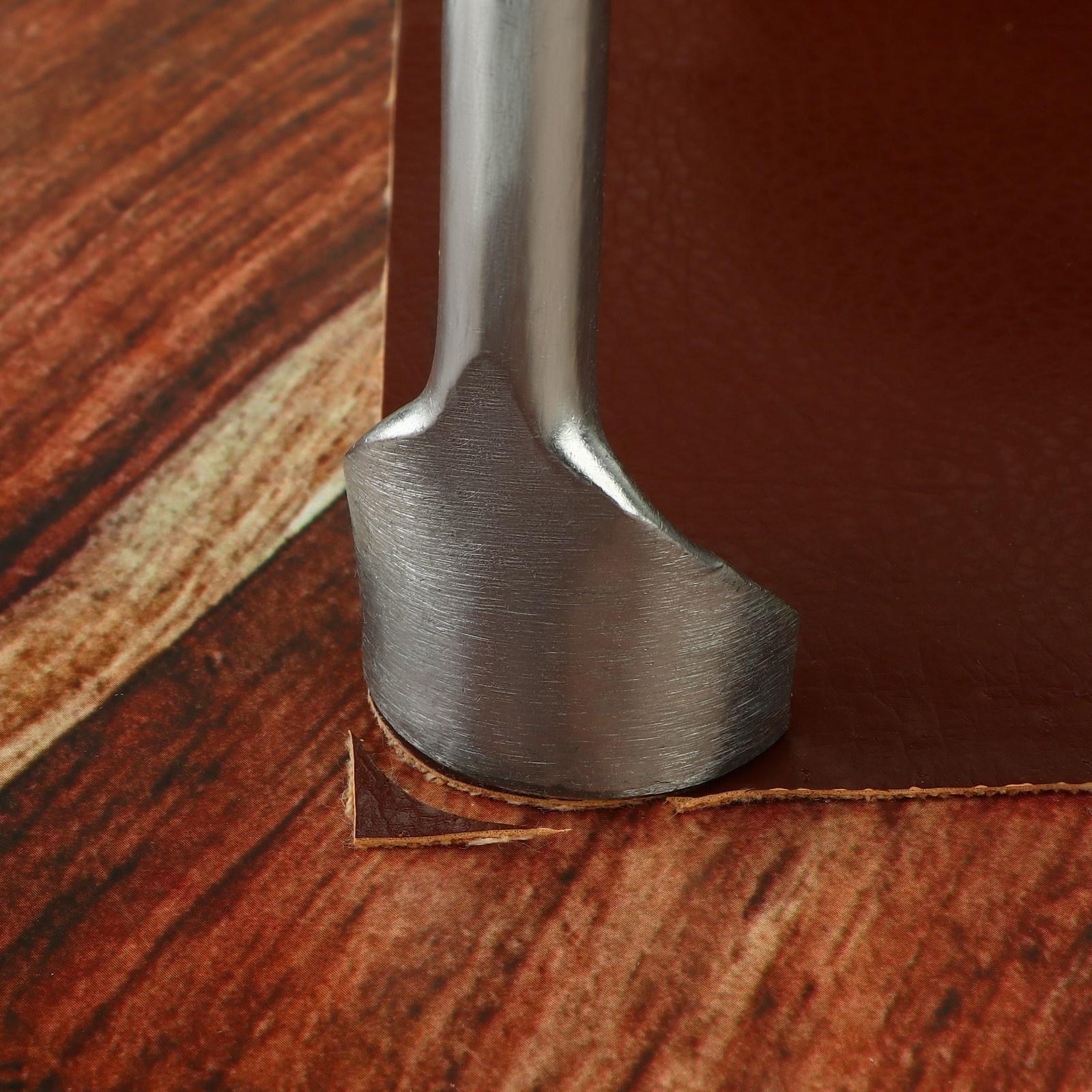 Набор фигурных пробойников для кожи, полукруг, 5 шт