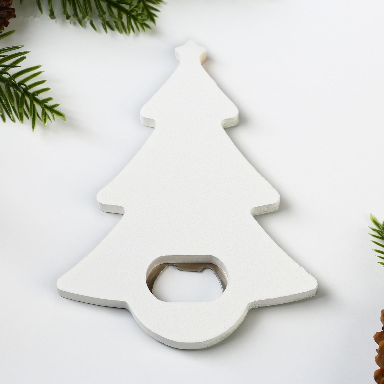 Открывашка для пива «Ёлка», 10.3,х13.2 см