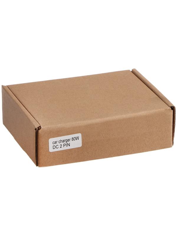 Адаптер питания автомобильный, 8 насадок, 80 Вт, 12 В, 4A, провод 1,2 м