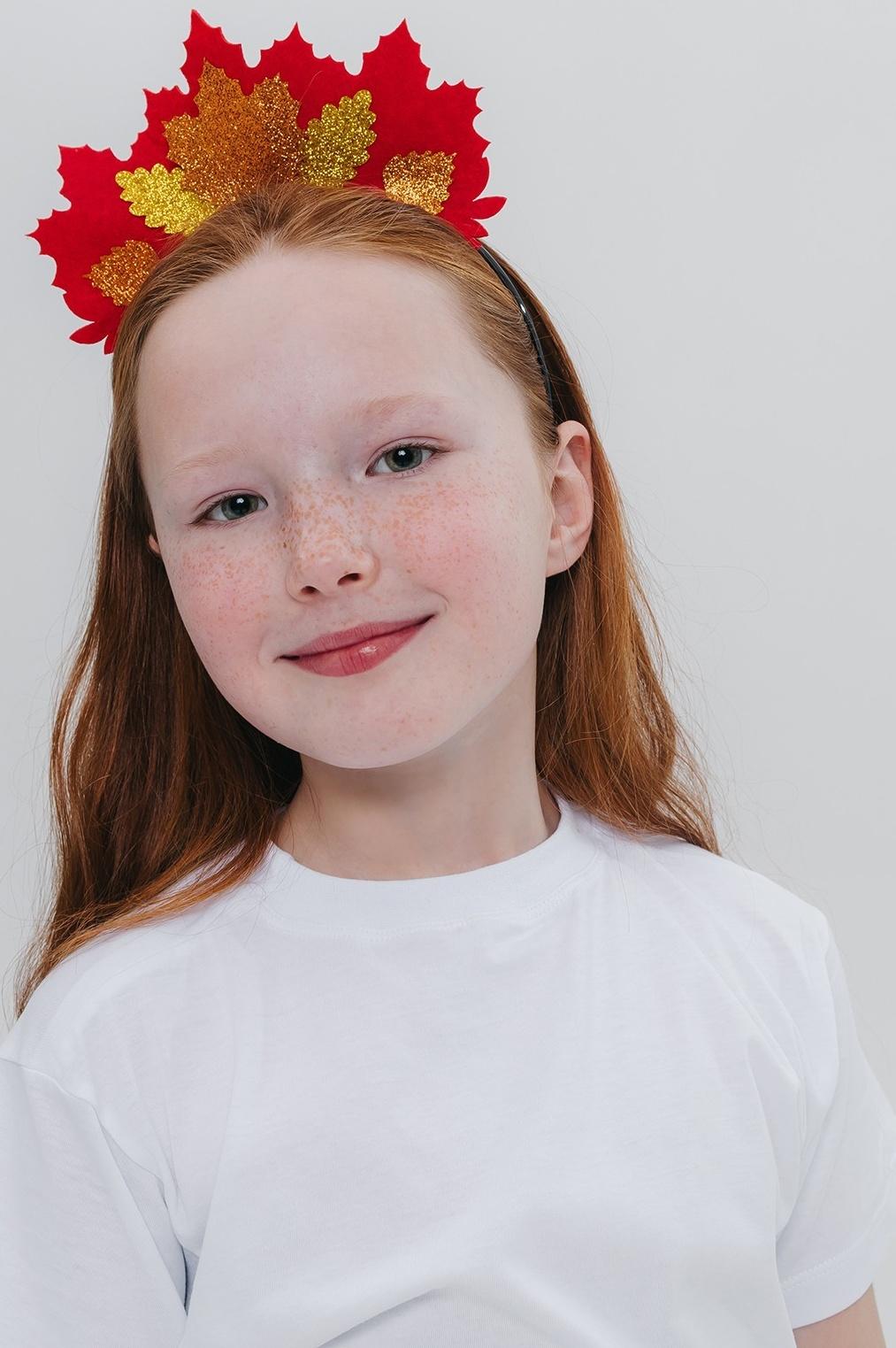 Карнавальный набор «Осенняя принцесса»: юбка и ободок