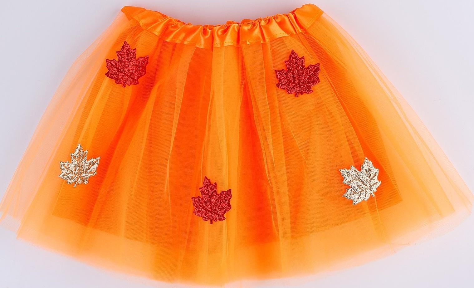 Карнавальный набор «Осенняя принцесса»: юбка и ободок