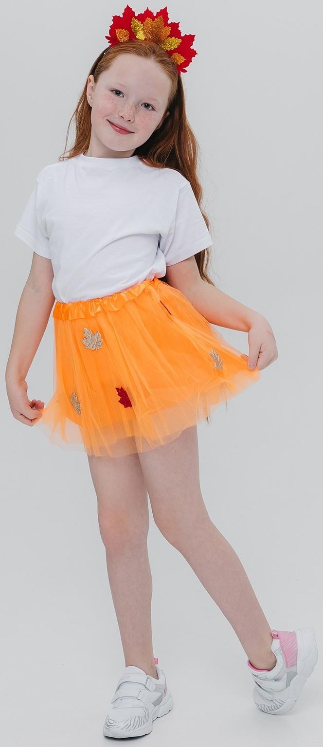 Карнавальный набор «Осенняя принцесса»: юбка и ободок