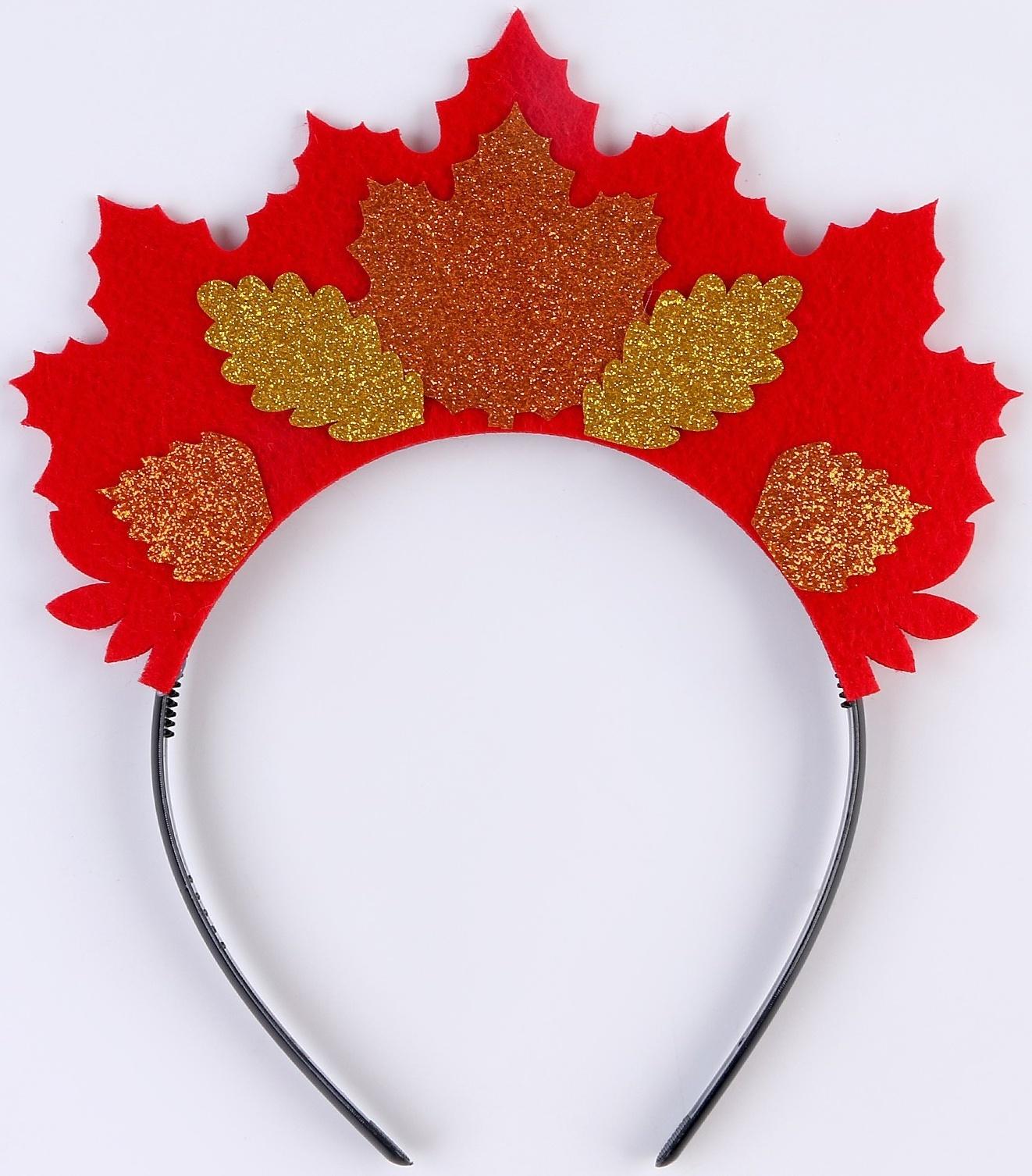 Карнавальный набор «Осенняя принцесса»: юбка и ободок