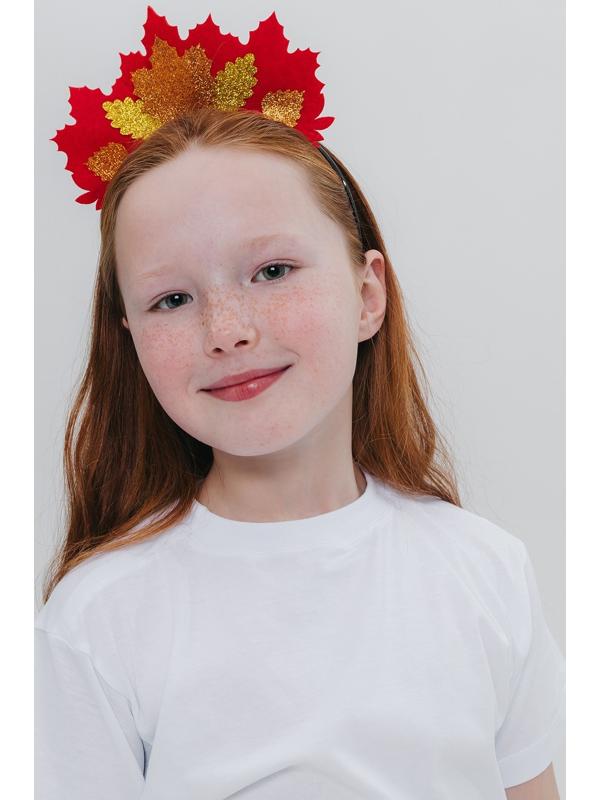 Карнавальный набор «Осенняя принцесса»: юбка и ободок