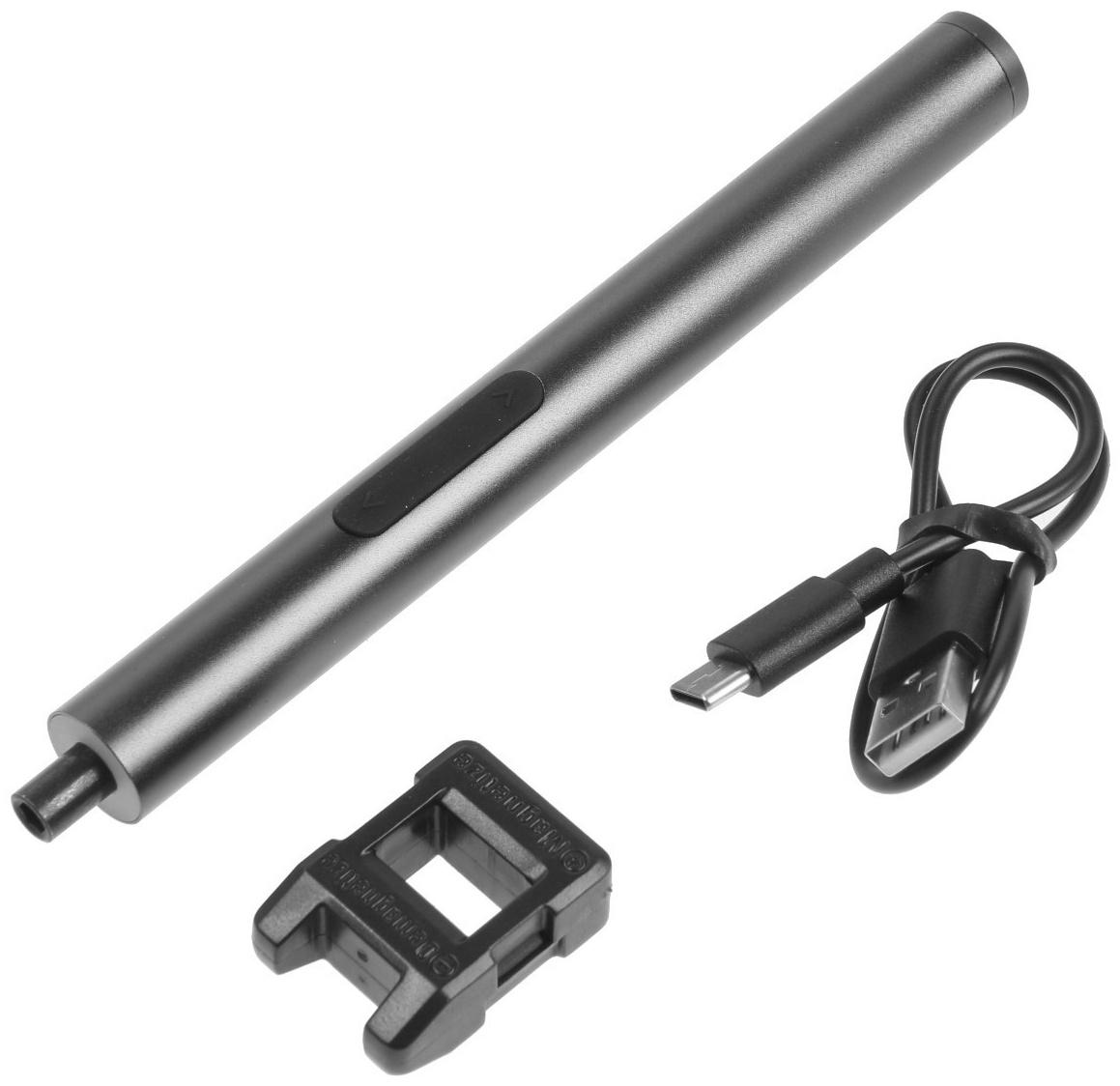 Аккумуляторная отвертка для точных работ ТУНДРА ПРОФИ, 3.6 В, 0.35 Ач,  Li-ion, 27 предметов   97037