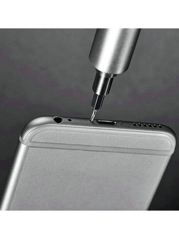 Аккумуляторная отвертка для точных работ ТУНДРА ПРОФИ, 3.6 В, 0.35 Ач,  Li-ion, 27 предметов   97037