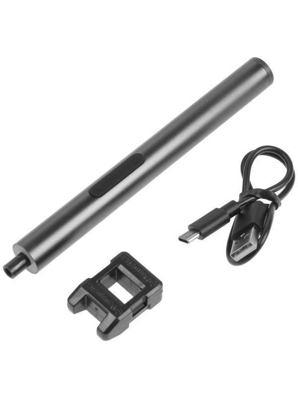 Аккумуляторная отвертка для точных работ ТУНДРА ПРОФИ, 3.6 В, 0.35 Ач,  Li-ion, 27 предметов   97037