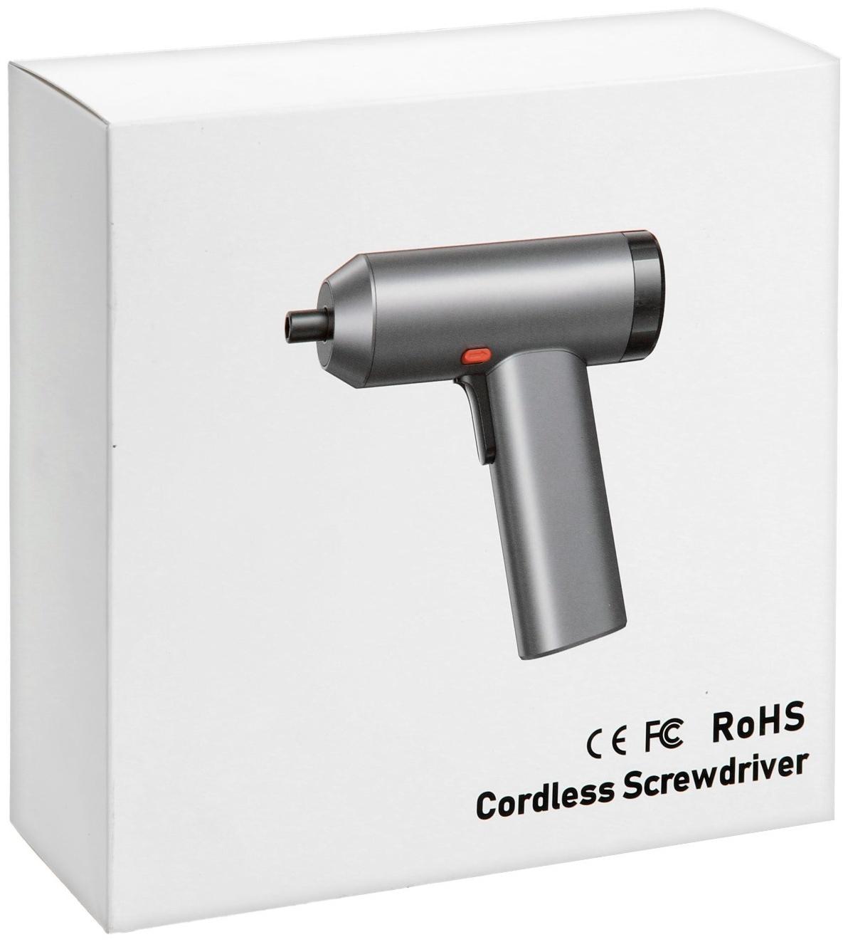 Аккумуляторная отвертка ТУНДРА ПРОФИ, 3.6 В, 2 Ач, Li-ion, 220 об/мин, 12 предметов, кейс