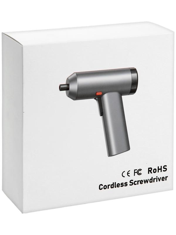 Аккумуляторная отвертка ТУНДРА ПРОФИ, 3.6 В, 2 Ач, Li-ion, 220 об/мин, 12 предметов, кейс