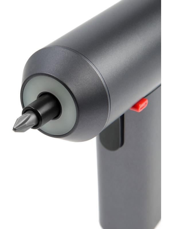 Аккумуляторная отвертка ТУНДРА ПРОФИ, 3.6 В, 2 Ач, Li-ion, 220 об/мин, 12 предметов, кейс