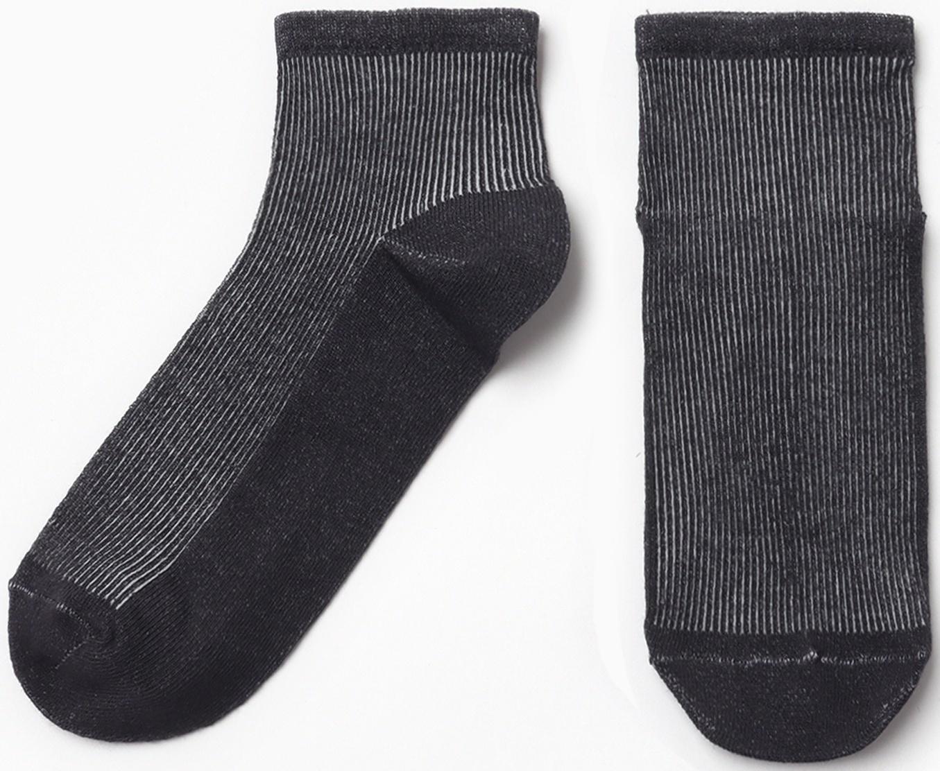 Носки женские MINAKU, цвет графит, р-р 36-39 (23-25 см)