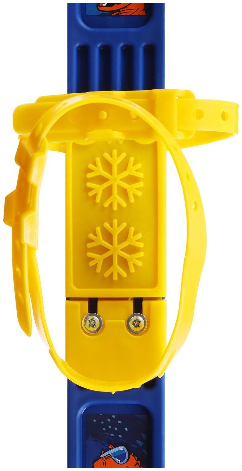 Комплект лыжный детский Snow Cat: лыжи 66 см, палки 75 см