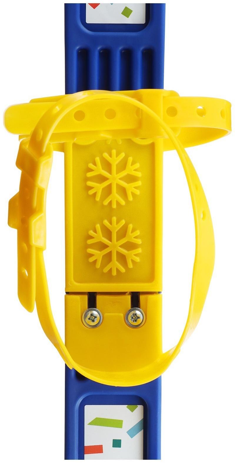 Комплект лыжный детский Snow Cat: лыжи 66 см, палки 75 см