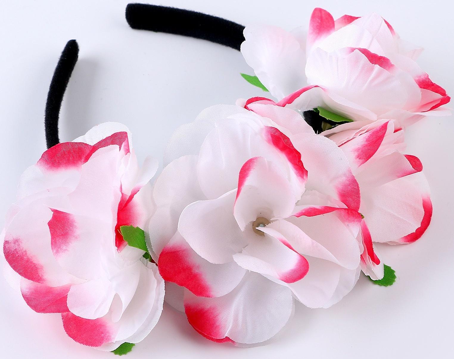 Карнавальный ободок «Цветочный венок»