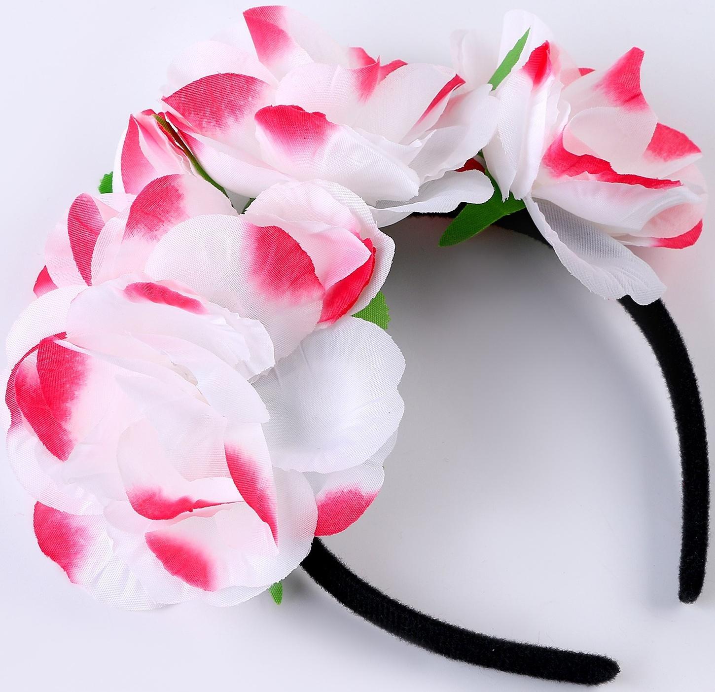 Карнавальный ободок «Цветочный венок»