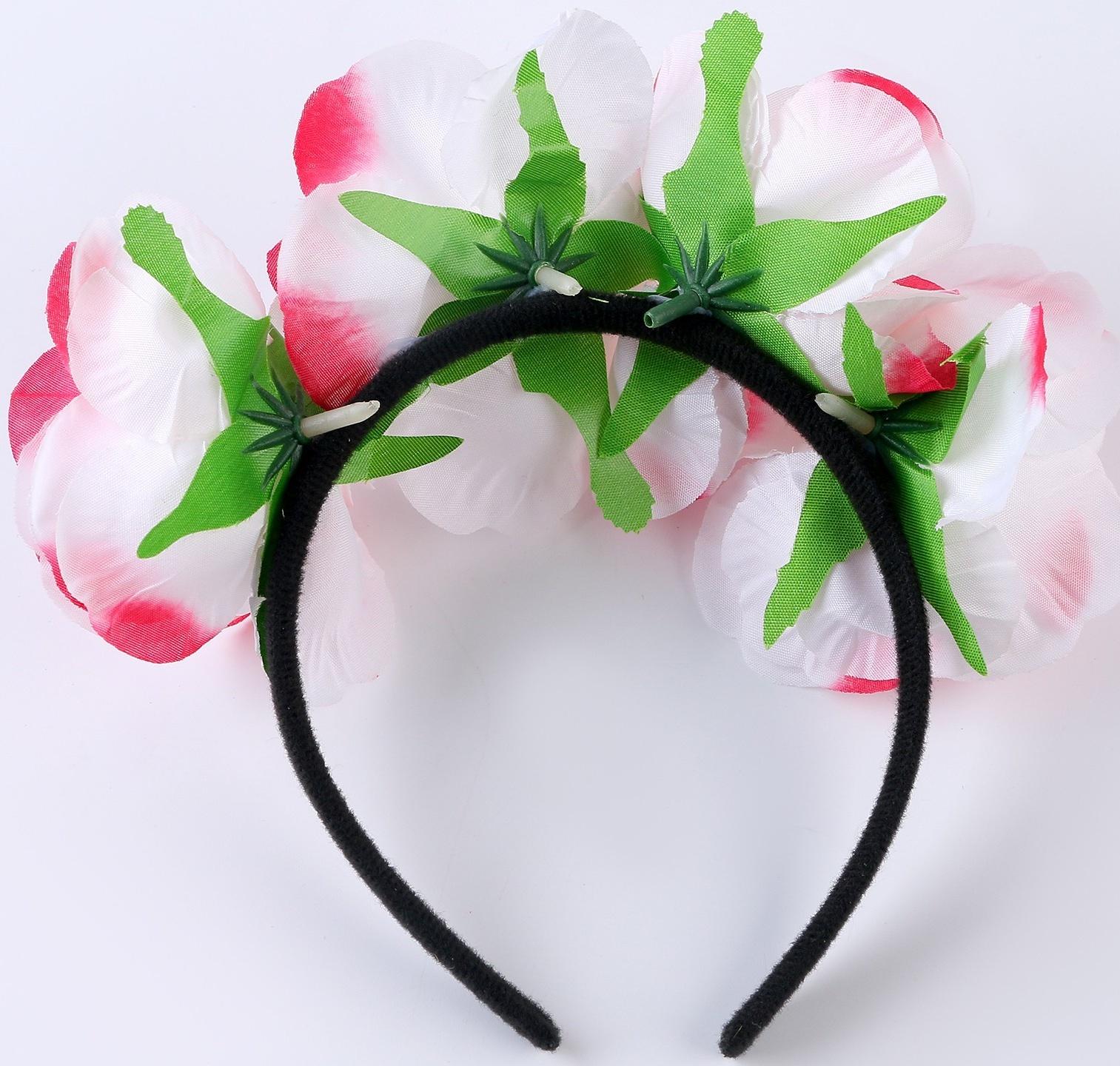 Карнавальный ободок «Цветочный венок»