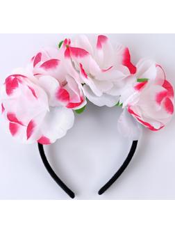 Карнавальный ободок «Цветочный венок»