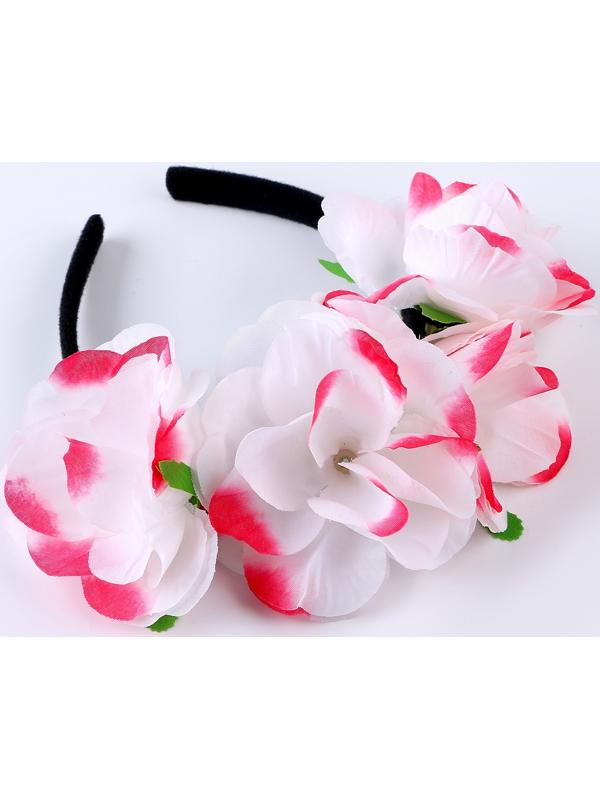 Карнавальный ободок «Цветочный венок»