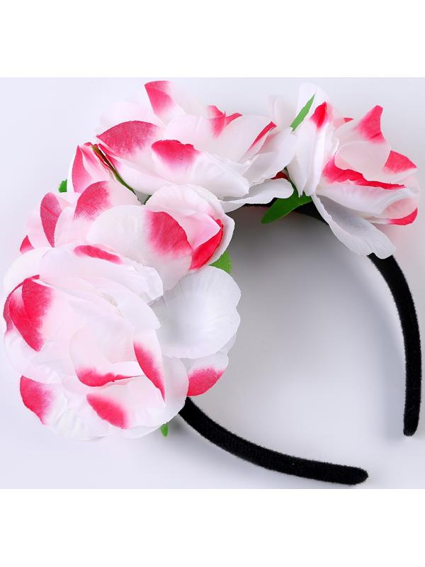 Карнавальный ободок «Цветочный венок»