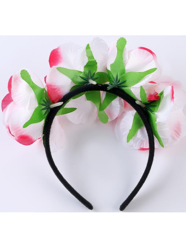 Карнавальный ободок «Цветочный венок»