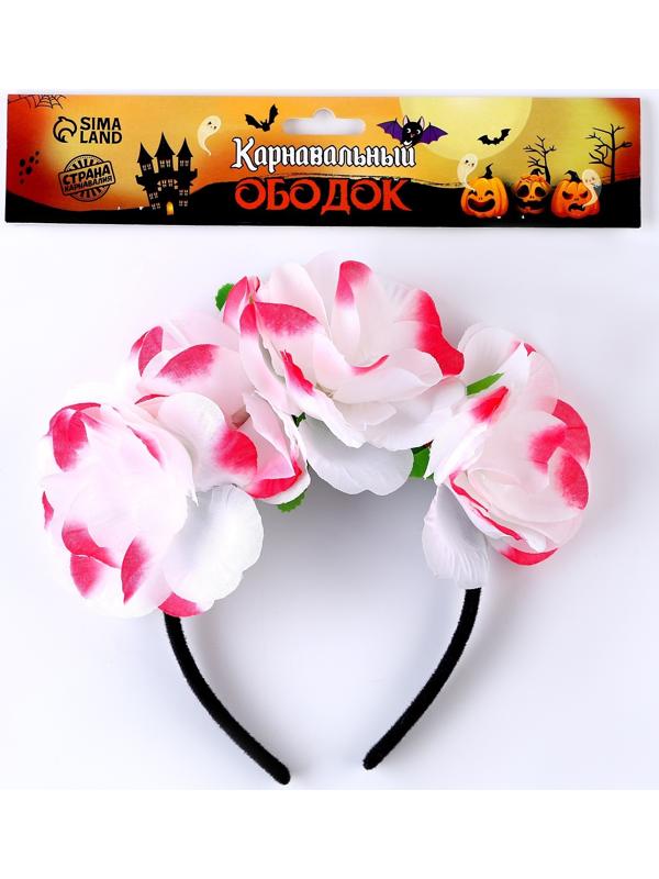 Карнавальный ободок «Цветочный венок»