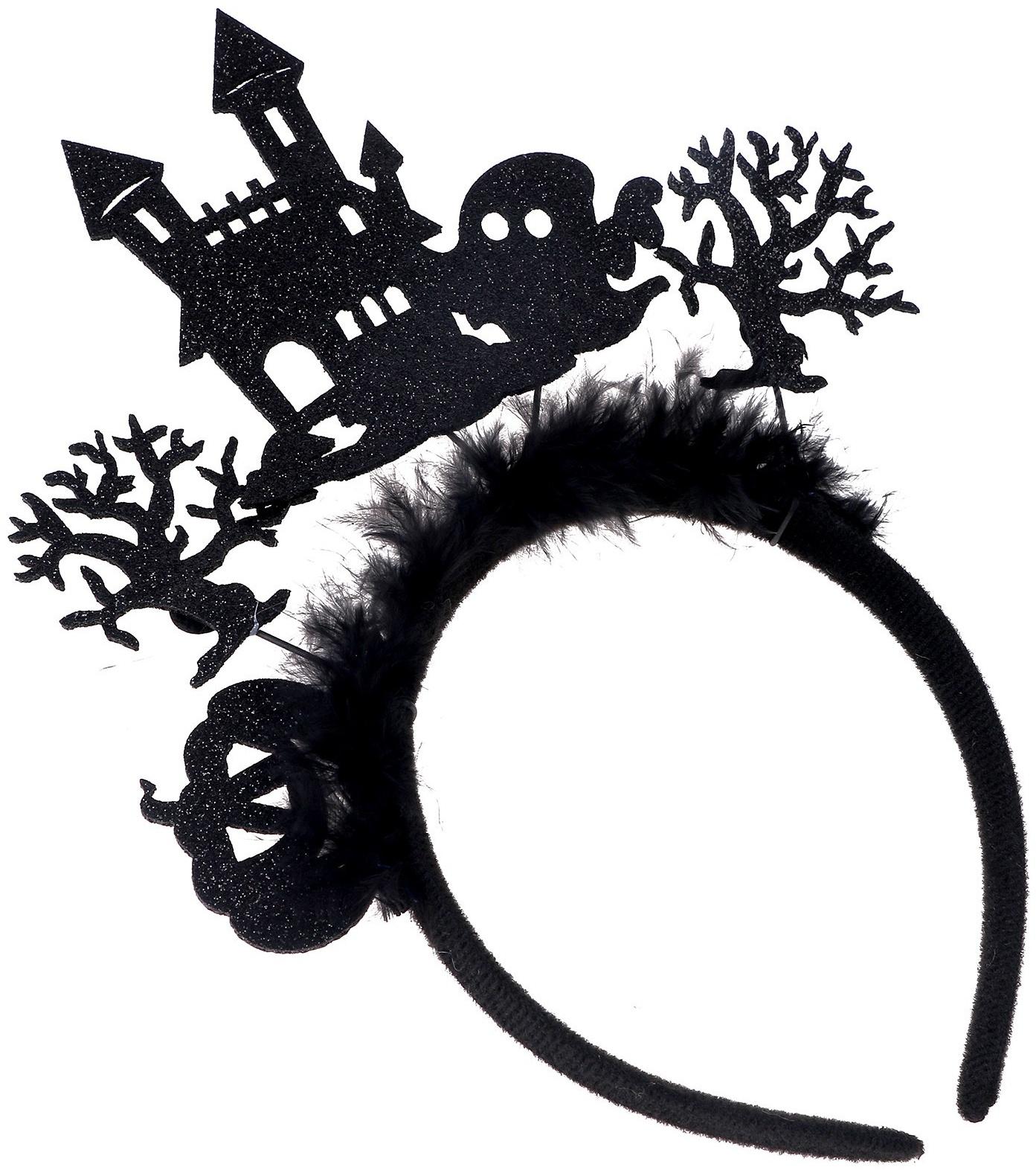 Карнавальный ободок «Призрачная ночь»