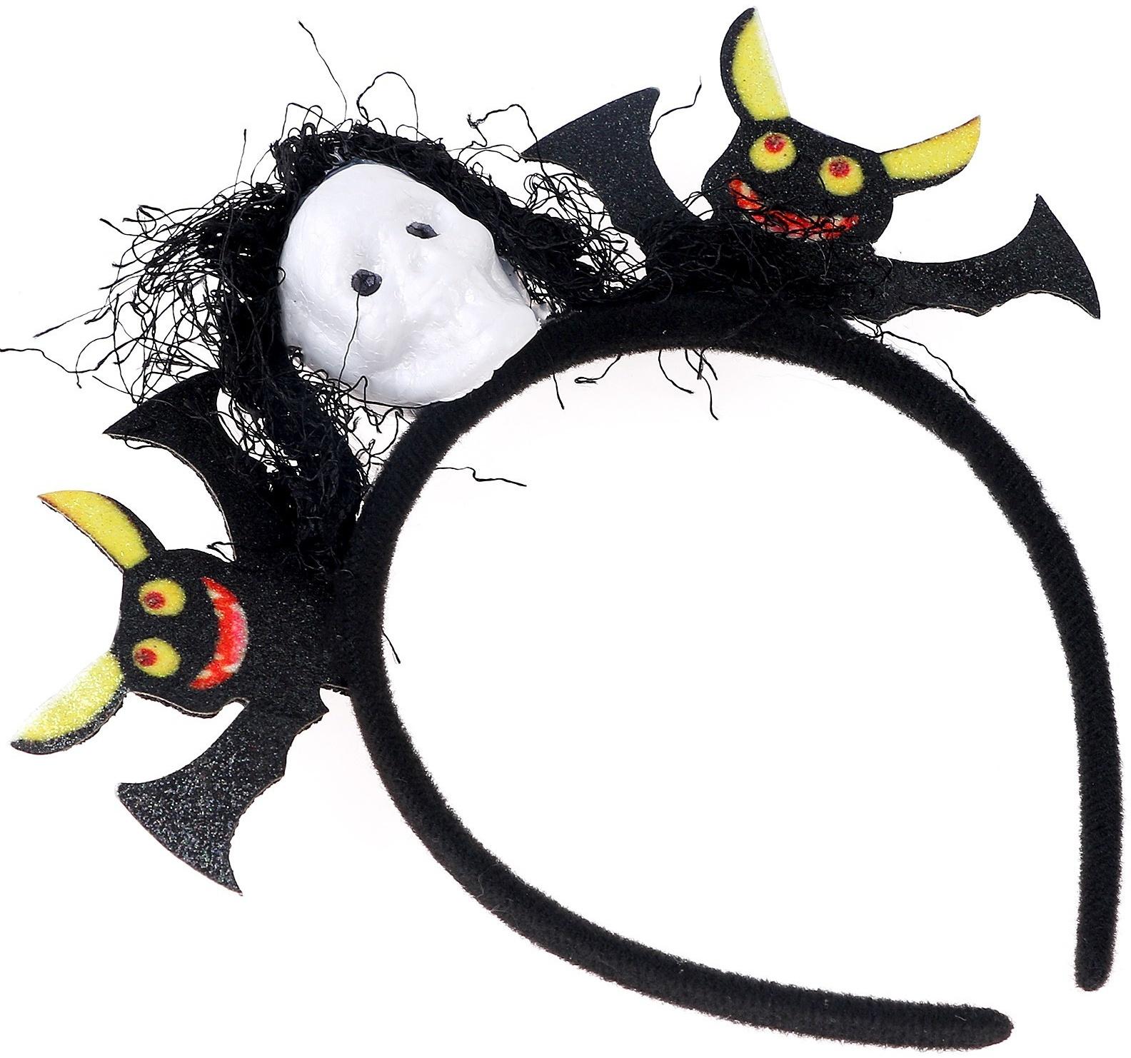 Карнавальный ободок «Череп»