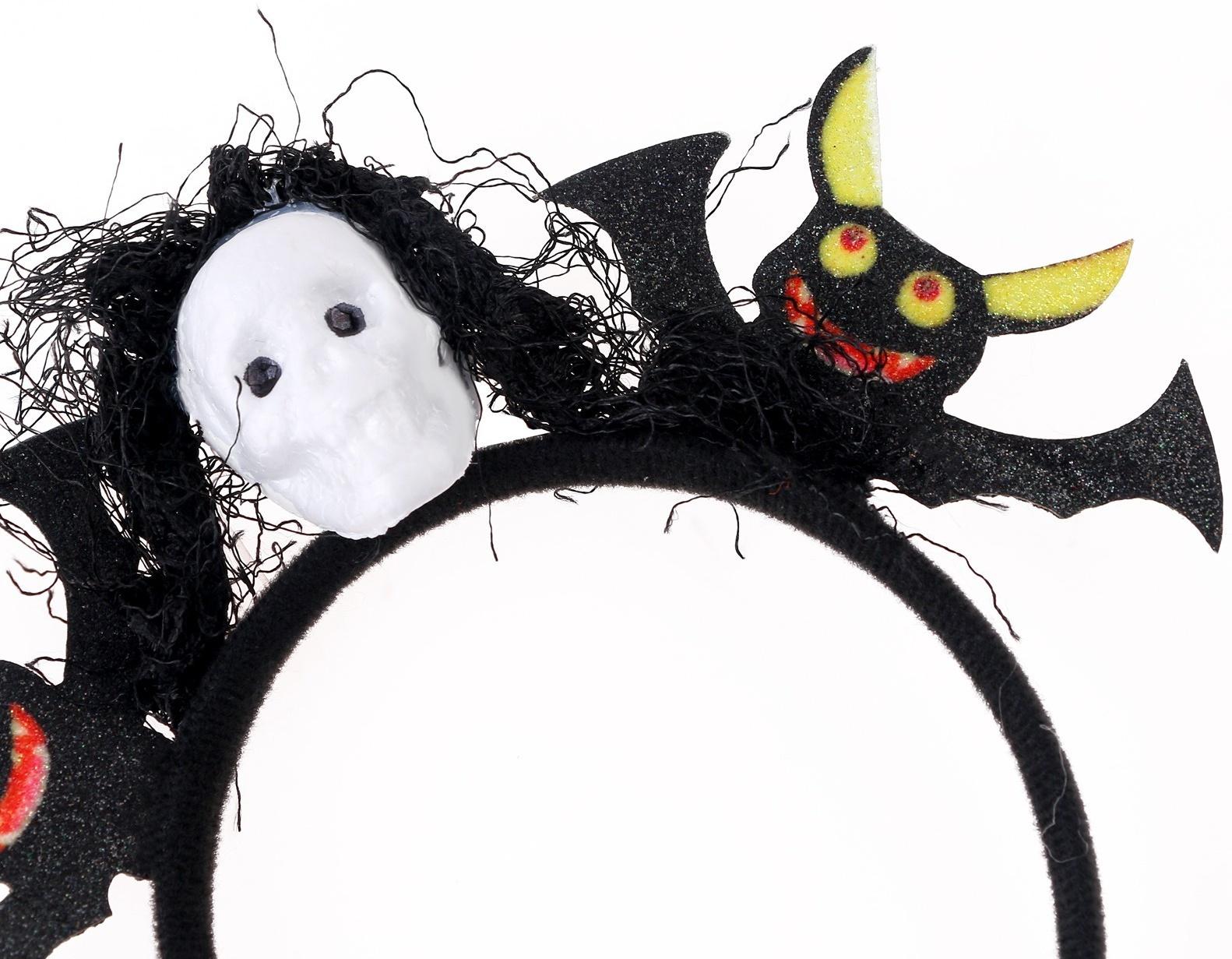 Карнавальный ободок «Череп»