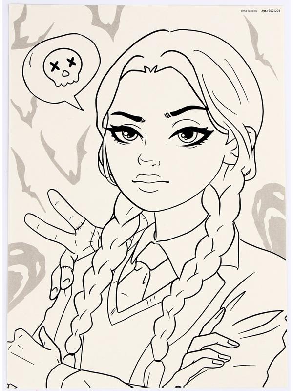 Набор для творчества «Скетчинг. Тёмная история»