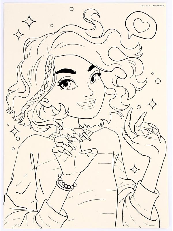 Набор для творчества «Скетчинг. Тёмная история»