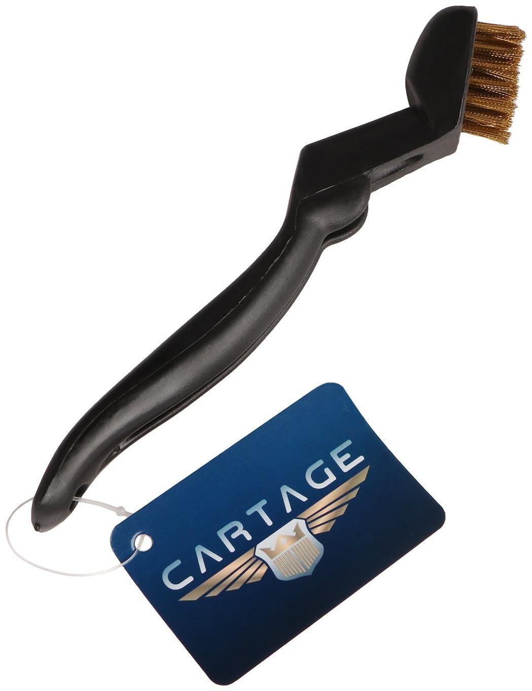 Щетка металлическая для чистки автомобиля 17 см