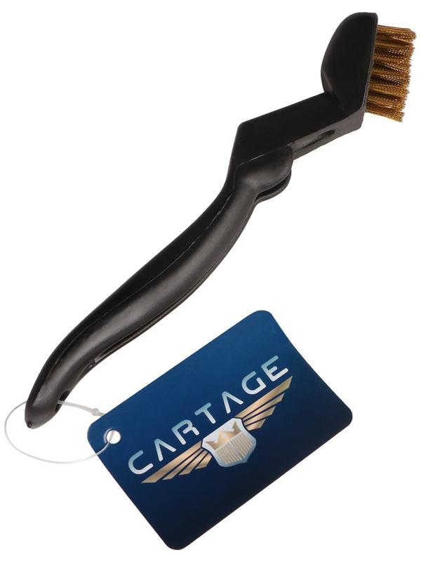 Щетка металлическая для чистки автомобиля 17 см