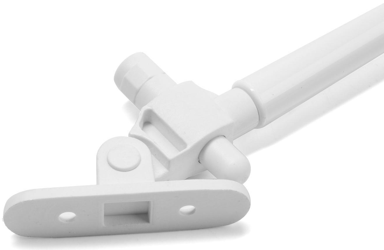 Газовый лифт ТУНДРА GG060WH, 60N, с доводчиком, цвет белый