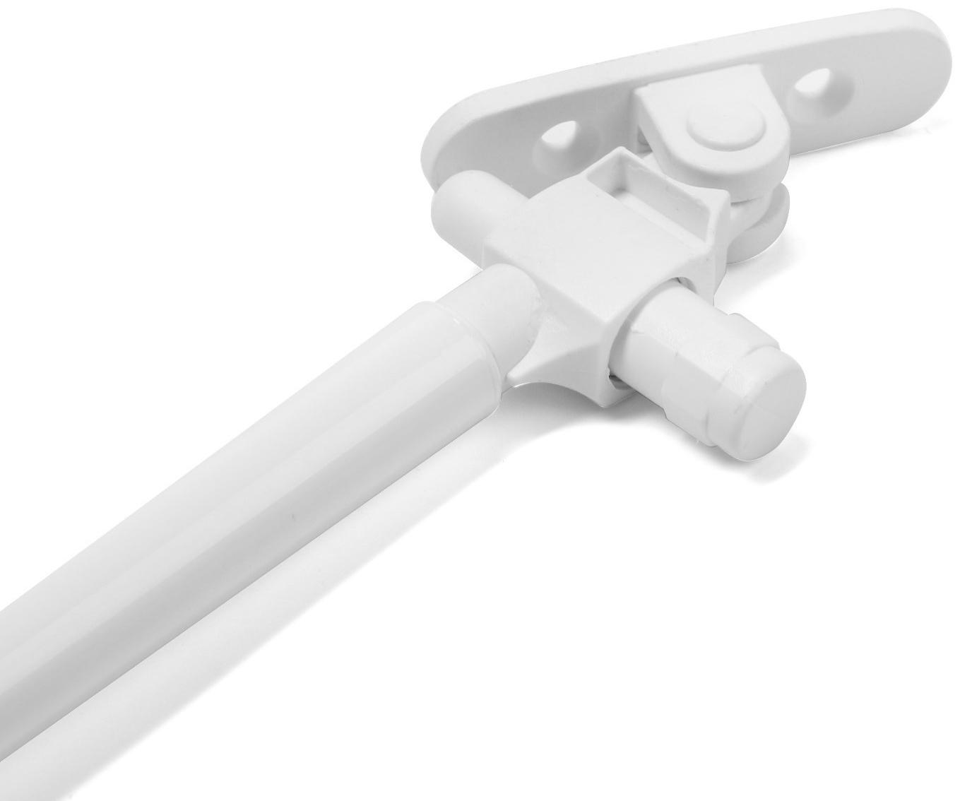 Газовый лифт ТУНДРА GG060WH, 60N, с доводчиком, цвет белый