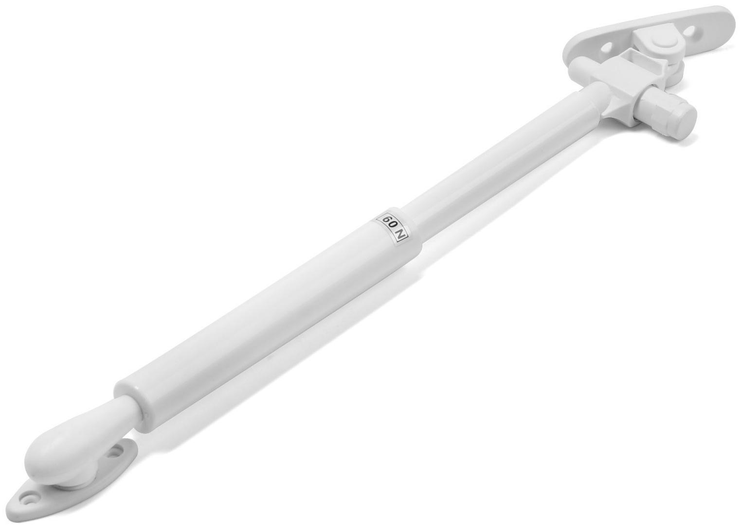 Газовый лифт ТУНДРА GG060WH, 60N, с доводчиком, цвет белый