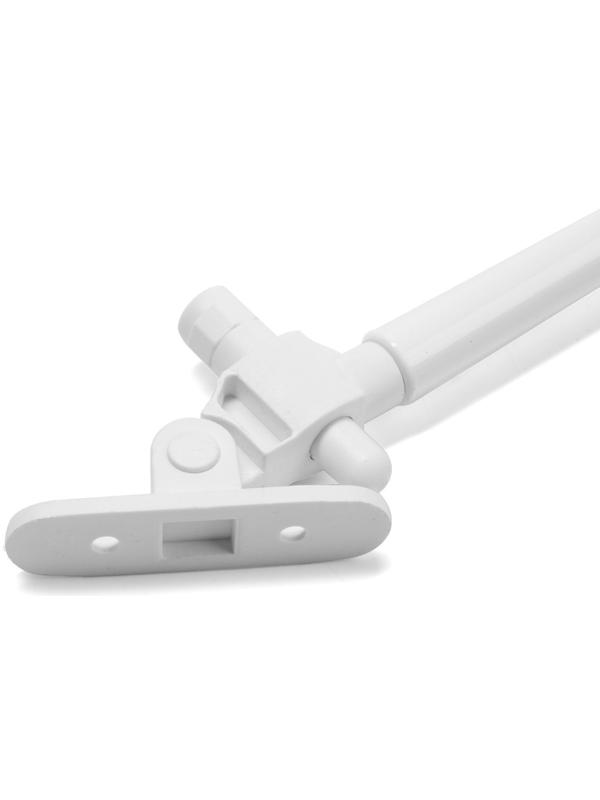 Газовый лифт ТУНДРА GG060WH, 60N, с доводчиком, цвет белый