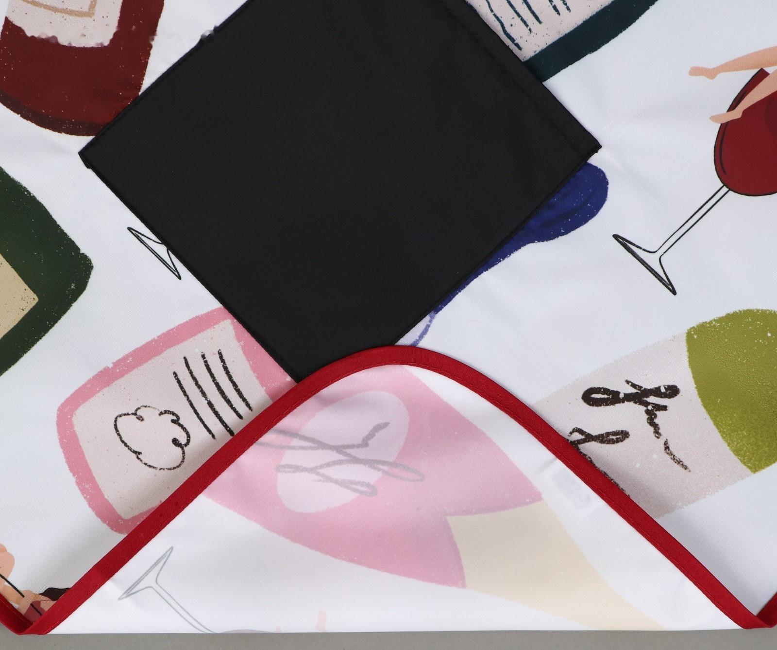 Фартук кухонный «Вино», с карманом