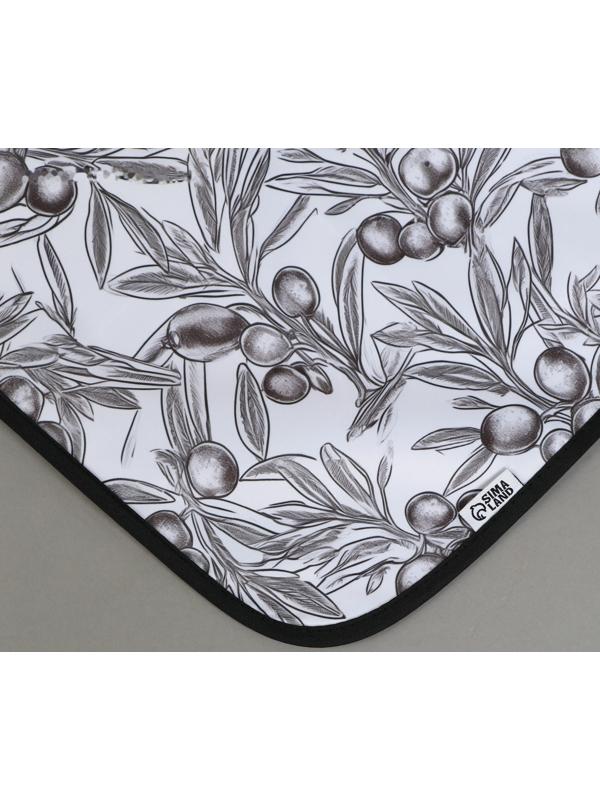 Фартук кухонный «Олива», с карманом