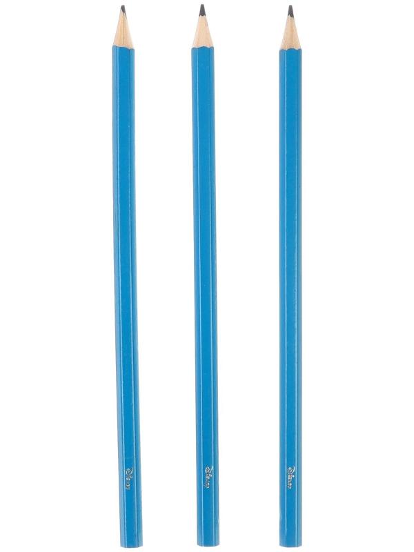 Карандаш чернографитный, набор 12 штук, Тачки