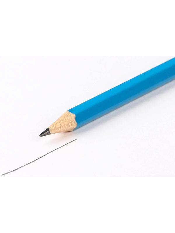 Карандаш чернографитный, набор 12 штук, Человек-паук