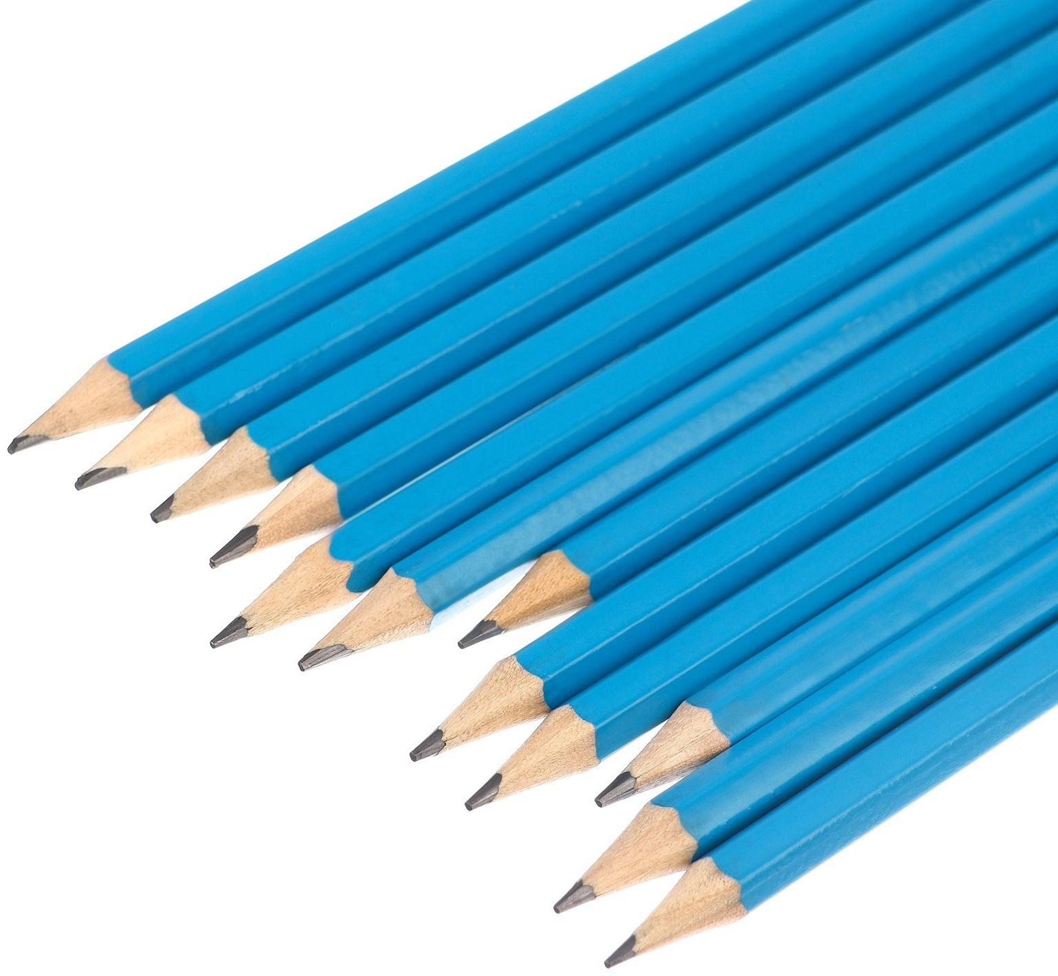 Карандаш чернографитный, набор 12 штук, Трансформеры